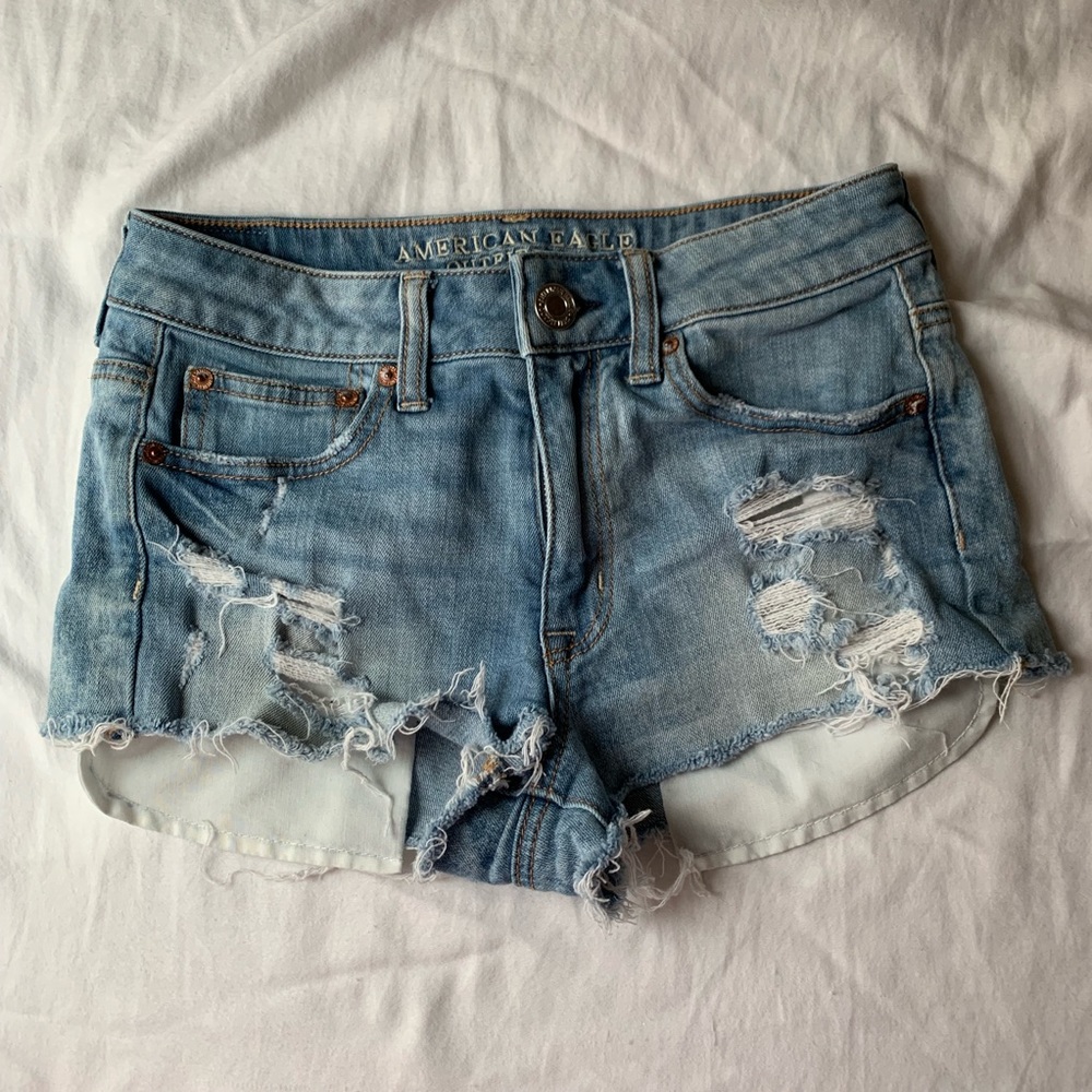 American eagle high waisted shorts